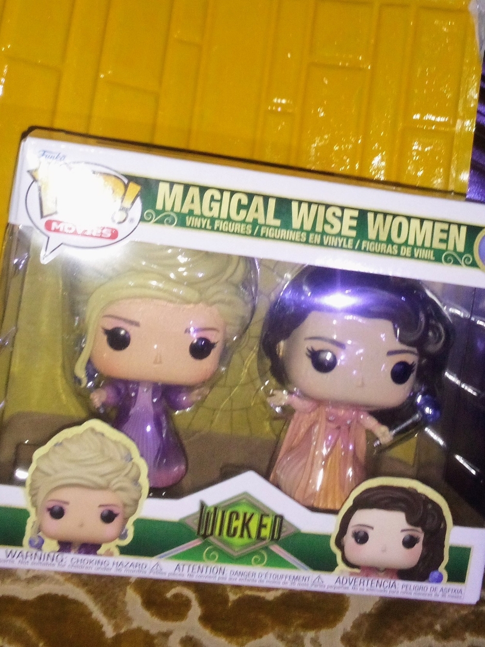 Funko Pop! Movies Wicked Magical Wise Women Idina Menzel Kristen Chenoweth Oz - Picture 3 of 3